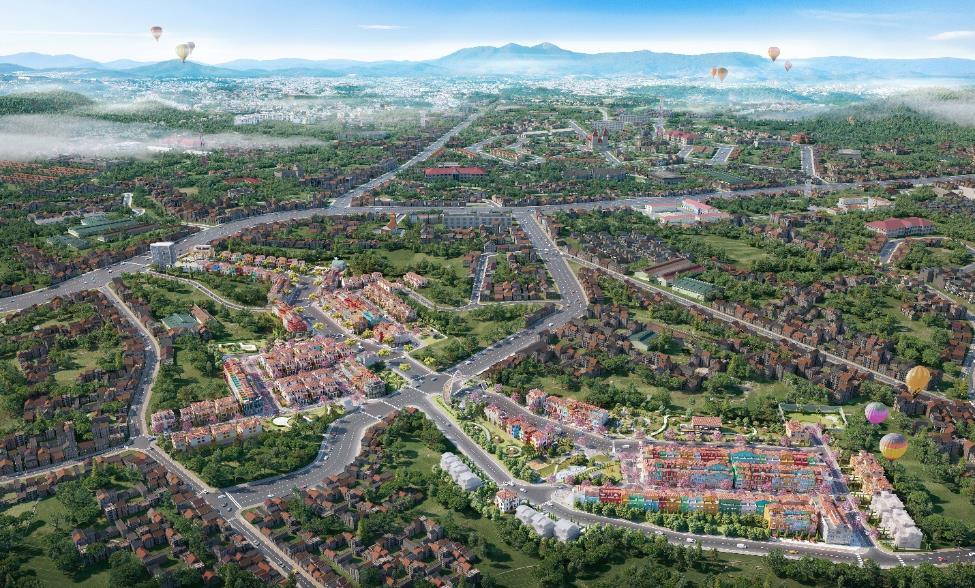 Khu dân cư nông thôn mới Đô Thị Xanh là dự án hiếm hoi có 1/500 tại TP.Bảo Lộc, được quy hoạch bài bản đồng bộ