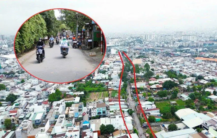 Nâng cấp đường Tân Thới Hiệp 21 ở Quận 12