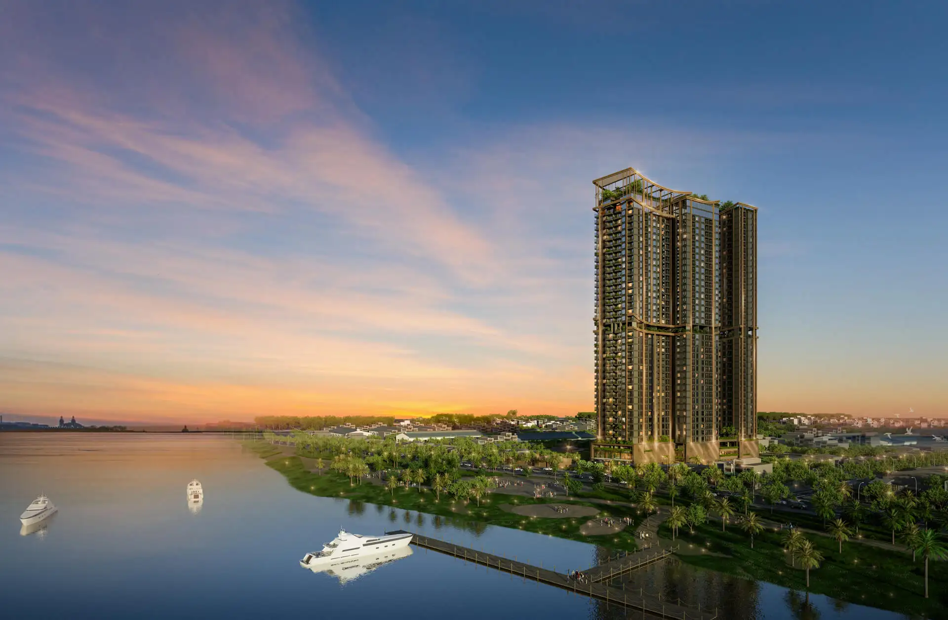 Căn Hộ A&#038;T SaiGon Riverside &#8211; 100% view sông tiện ích đẳng cấp