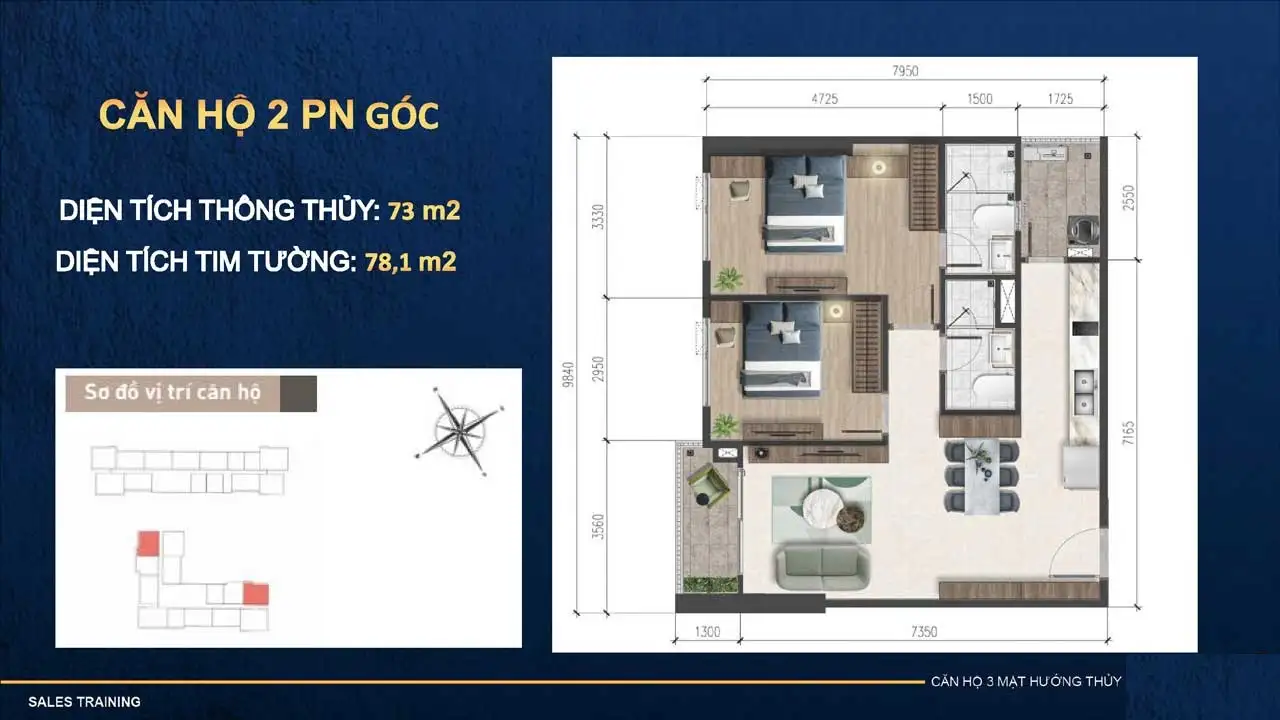 Căn Hộ A&#038;T SaiGon Riverside &#8211; 100% view sông tiện ích đẳng cấp