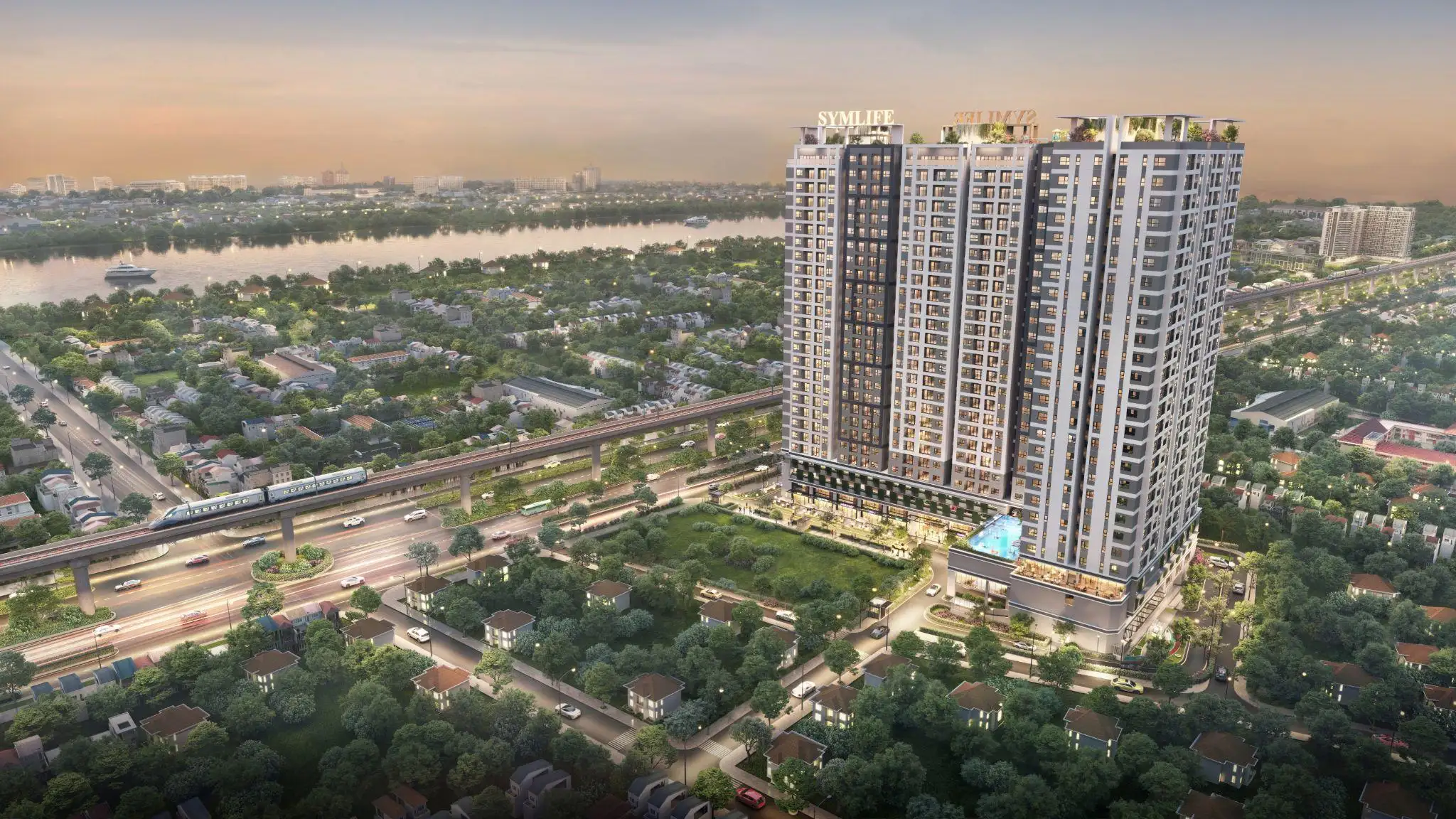 Symlife Ra Mắt Căn Hộ 4 Mặt View Sông Ngay Quốc Lộ 13, Giá Chỉ Từ 36,8 Triệu/m²