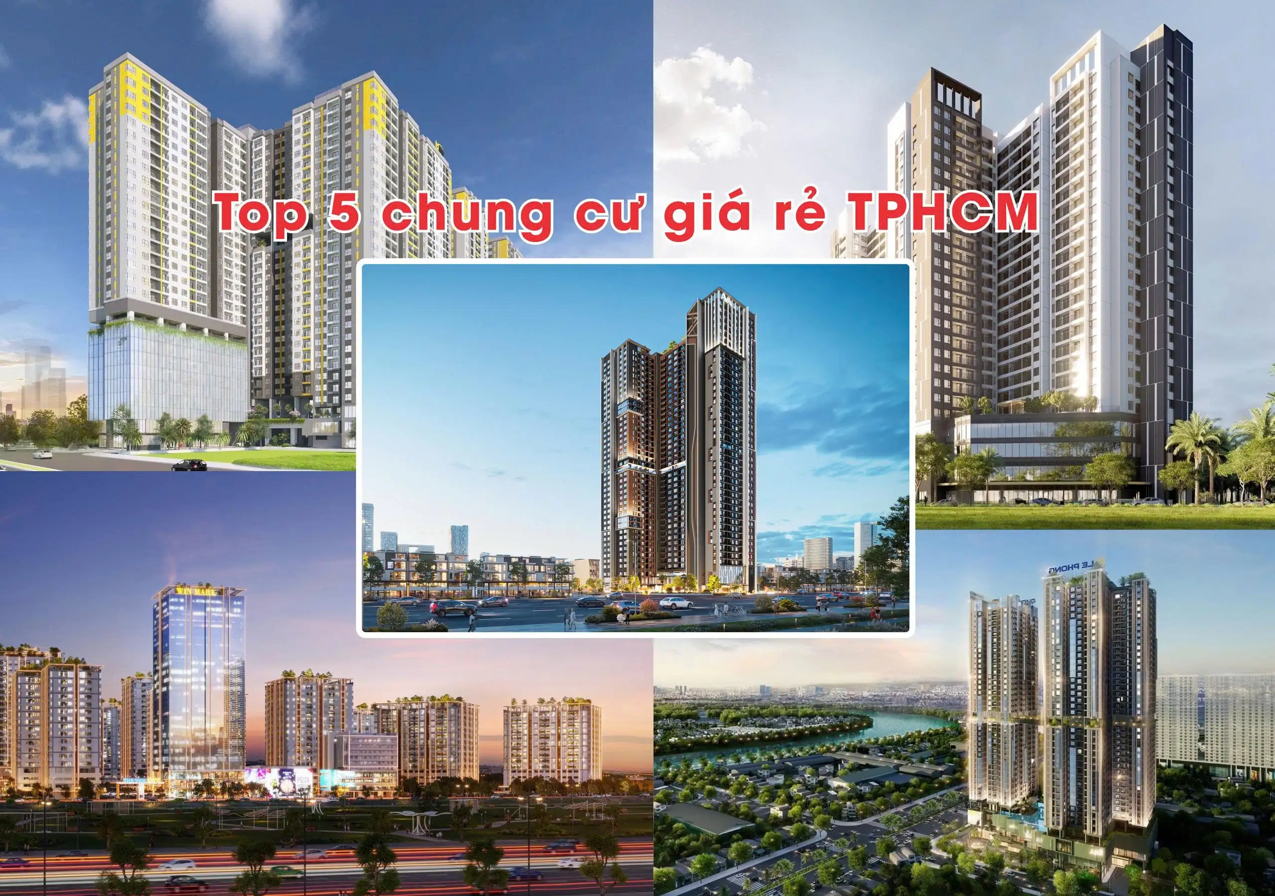 Top 5 chung cư giá rẻ tại TP.HCM phù hợp với túi tiền người trẻ 2026